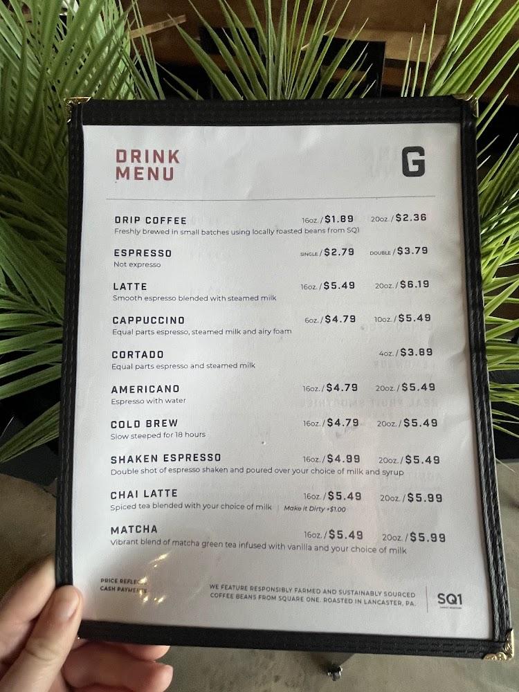 Grounded Coffeehouse Menu image 3